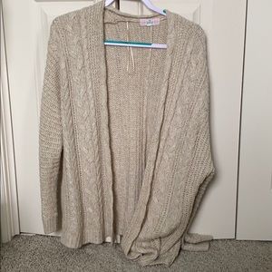 Tan Cardigan